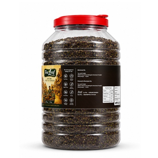 Tea Leaf Delight Commercial Pack Premium CTC Tea 3kg Jar - Image 2