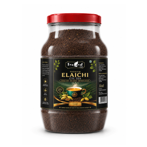 Tea Leaf Delight Premium Elaichi CTC Tea 1.5 kg | Strong Cardamom Flavoured Black Tea | Smart Value Pack