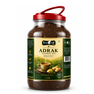 Tea Leaf Delight Premium Adrak Flavour CTC Tea 1.5 kg | Ginger Flavoured Black Tea | Signature Blend